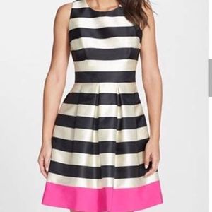 NWT - Eliza J Crepe Fit and Flare Dress - Size 14